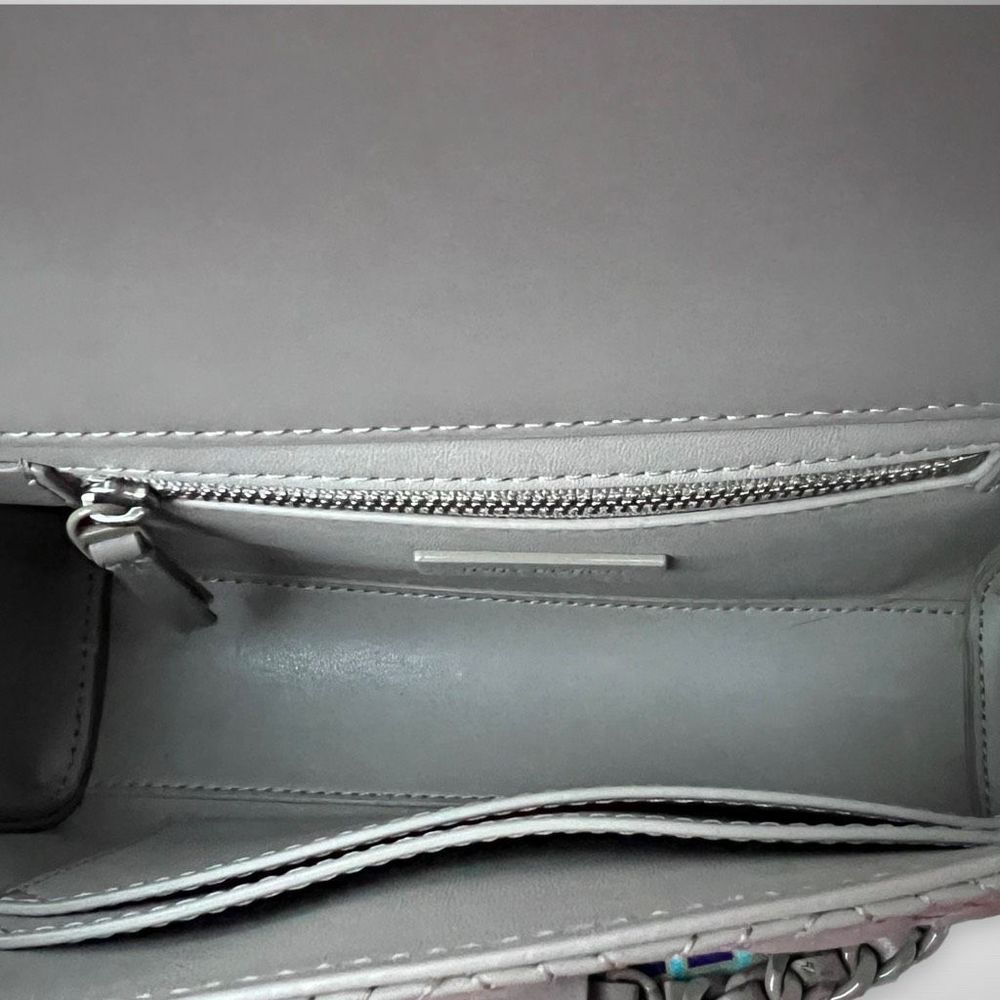 AUTH. Tory Burch Fleming Matte Small Shoulder Bag $498 - Picture 12 of 17